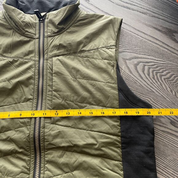 Smartwool Mens M Smartloft Vest Full Zip Green Breathable Wicking NWT - Picture 7 of 8